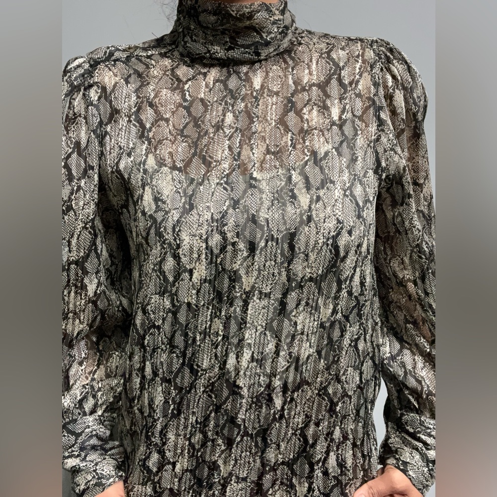 Zara Snake Print Shirt